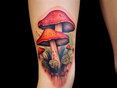 psilocybin mushroom tattoo|mushroom tattoos meaning.